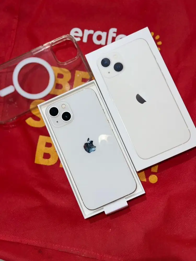 iPhone 13 128 gb iBox PA/A bh 88% like new mulus lengkap original