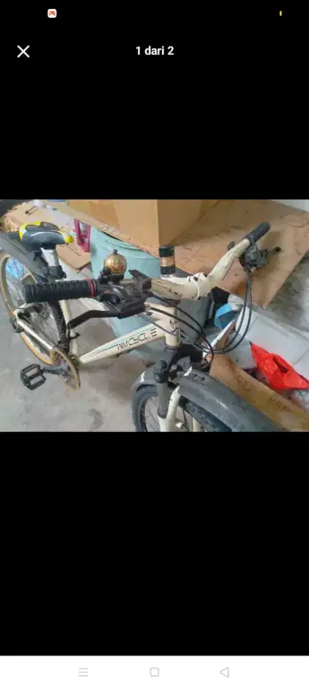 Sepeda MTB wimcycle dominate 26 inch