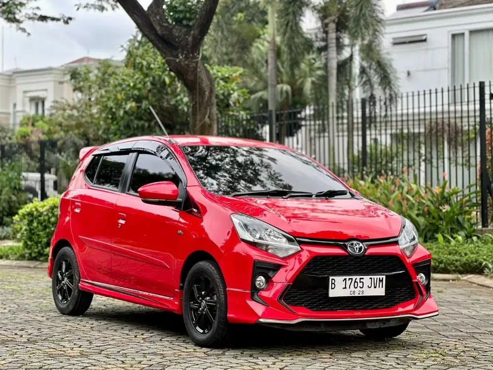 ANTIK AGYA 1.2 TRD AT 2020 MERAH LIKE NEW