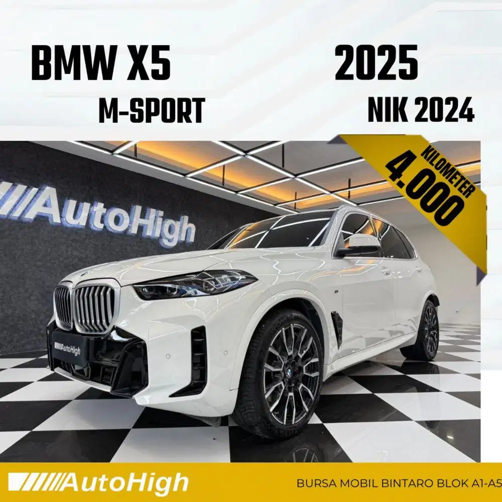 DP10% [Km4.000] X5 M-Sport 2024 White Reg 2023 #AUTOHIGH