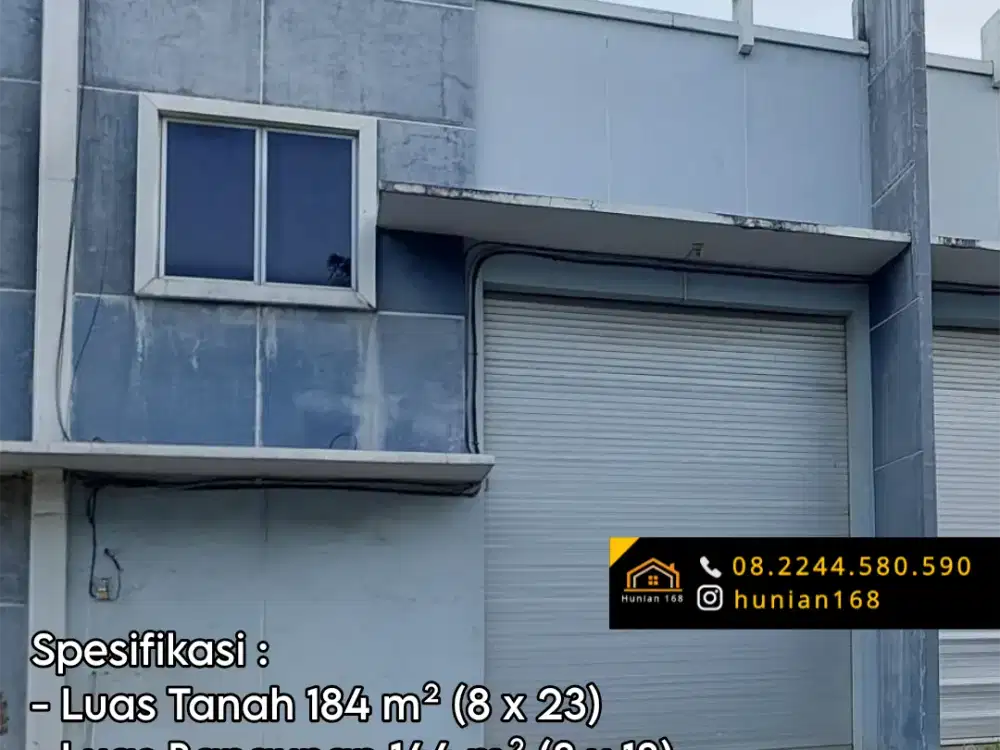 Gudang Bekas Pabrik Pergudangan Bintang Industrial Park I II BIP 1 2 Baru Propertindo Tanjung Uncang Batu Aji Ampar Batam