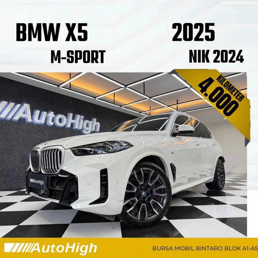 DP10% [Km4.000] X5 M-Sport 2024 White Reg 2023 #AUTOHIGH