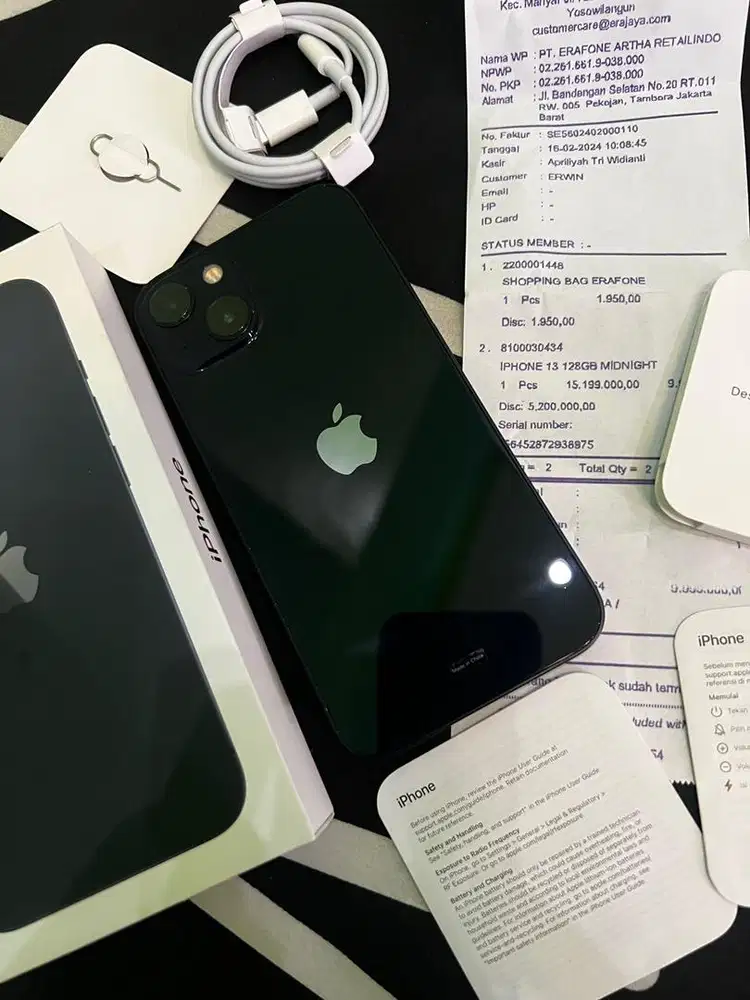iPhone 13 iBox 128gb NOMINUS MULUS beli dari baru