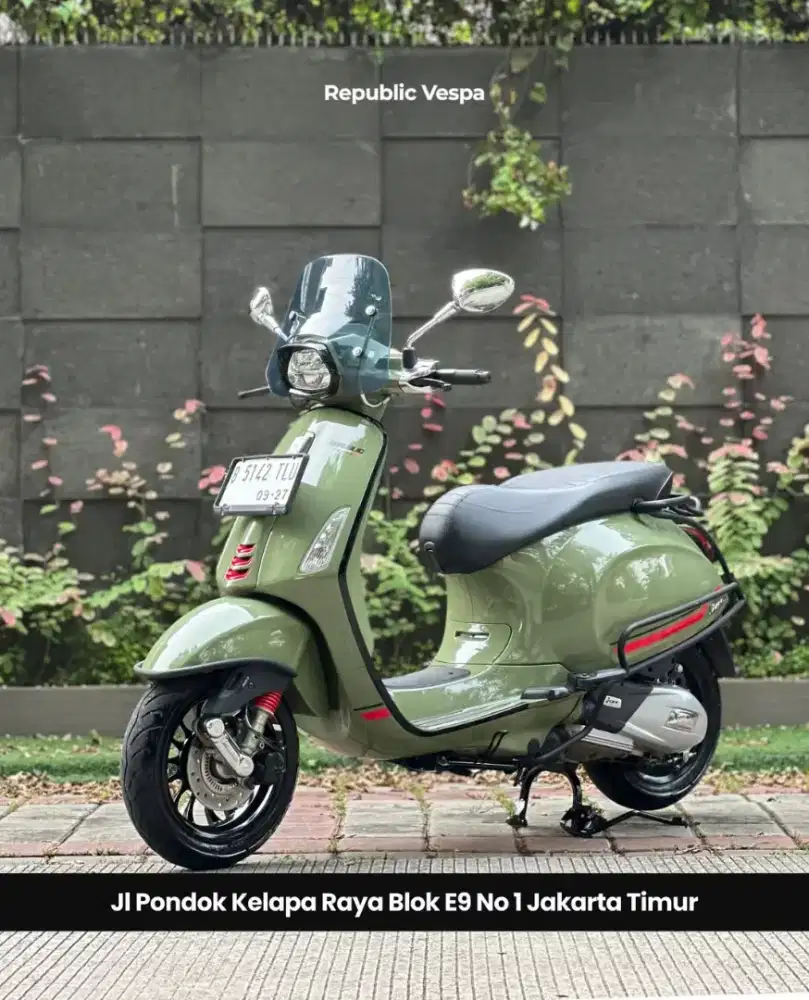 DIJUAL VESPA SPRINT S 150 IGET ABS LED TH 2022 PERFECT CONDITION