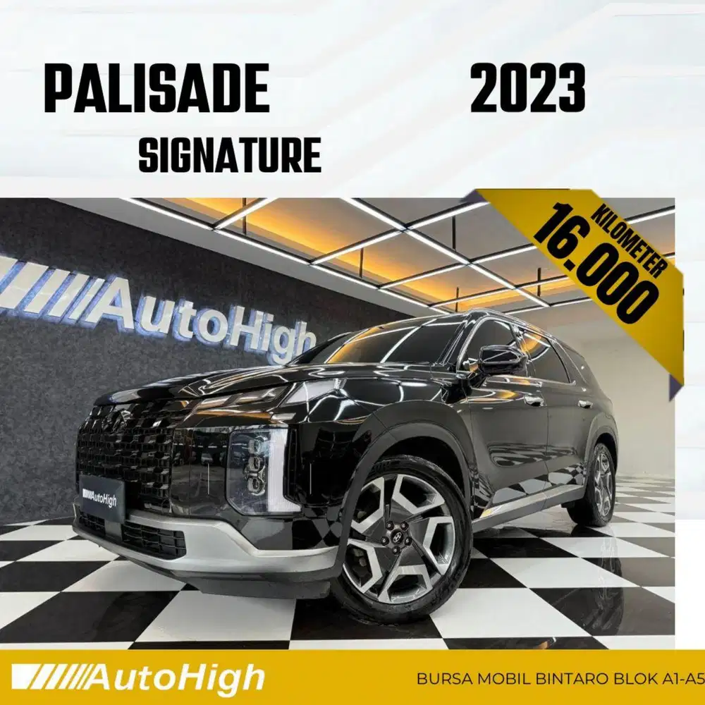 DP10% [Km16.000] Palisade Signature 2023 / XRT Reg 2024 #AUTOHIGH