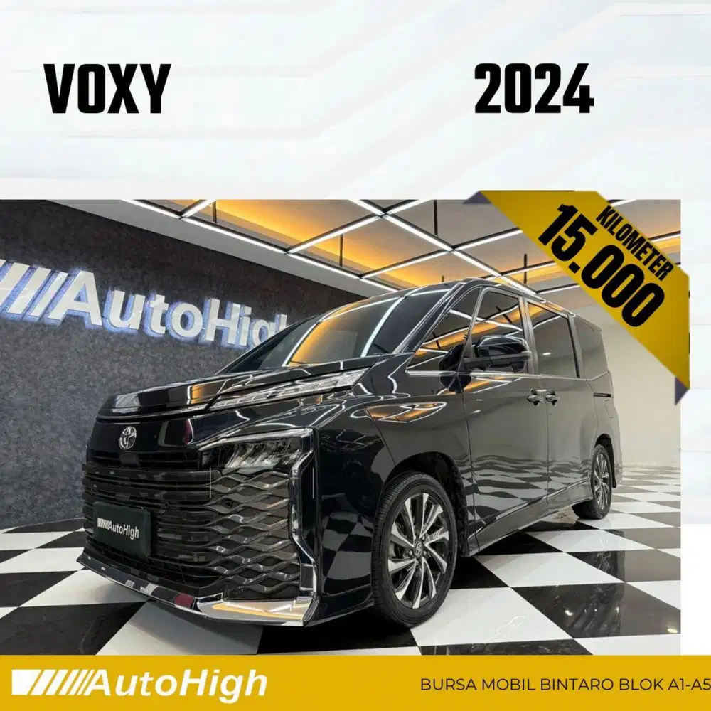 DP10% [Km15.000] Voxy 2024 Black Reg 2023 #AUTOHIGH
