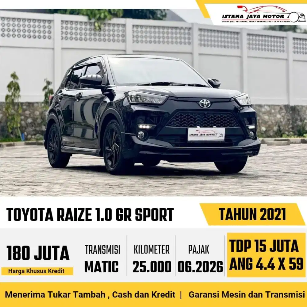 Toyota Raize 1.0 GR Sport AT 2021