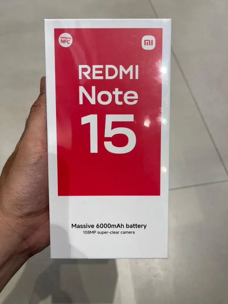 Redmi note 15 new 8/256 black