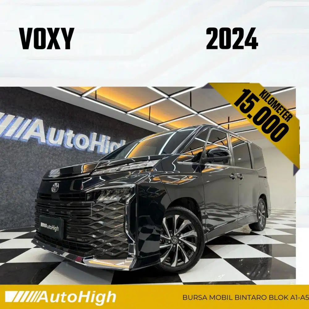 DP10% [Km15.000] Voxy 2024 Black Reg 2023 #AUTOHIGH