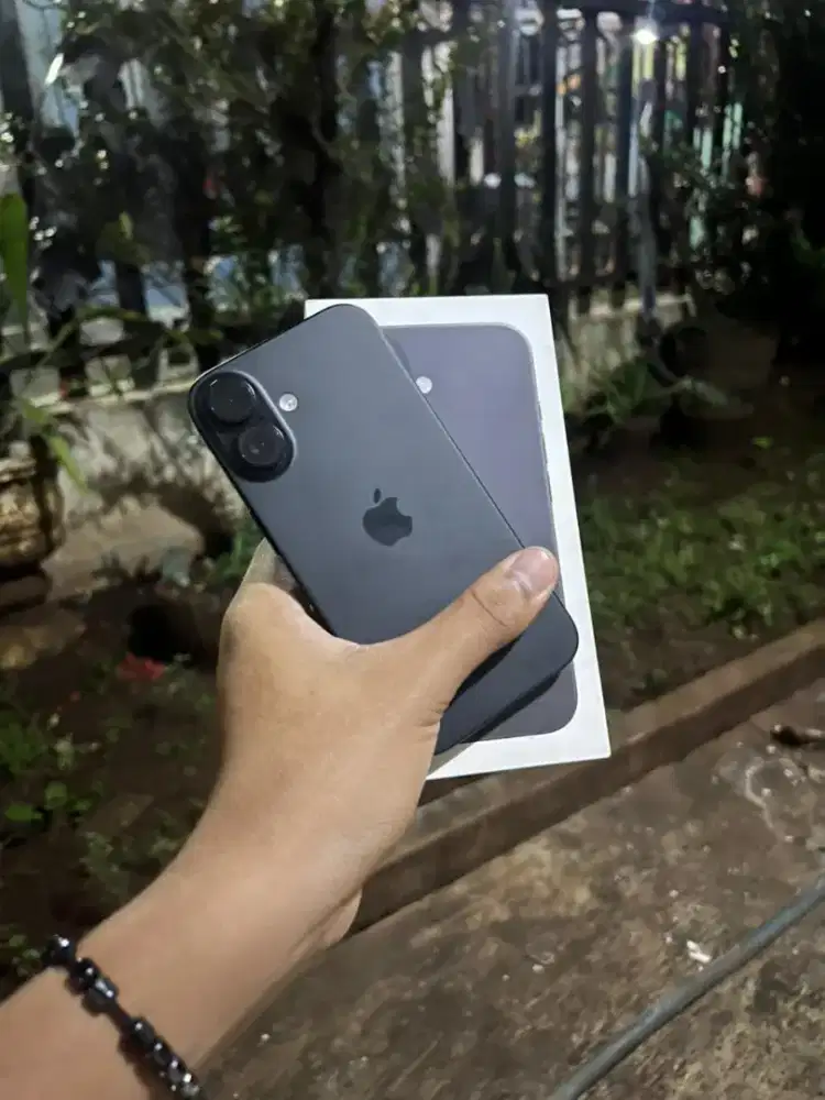 iPhone 16 128gb ibox fullset ori black