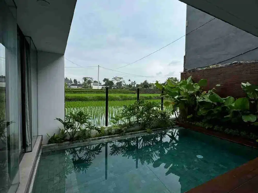 Luxury Villa 2BR Full View Sawah Lotunduh Ubud