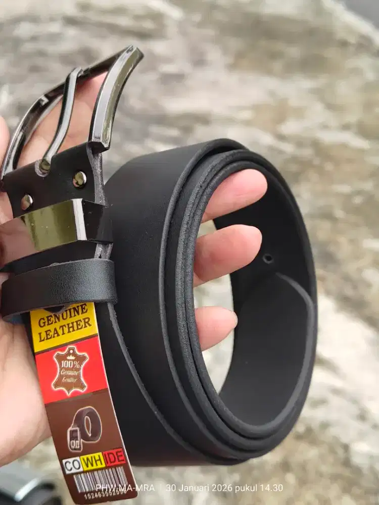SABUK KULIT SAPI ASLI 100% ( BISA COD )