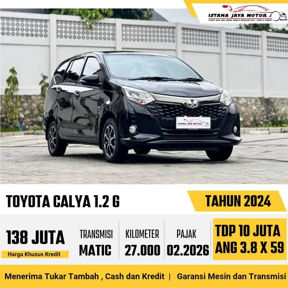 Toyota Calya G AT 2024