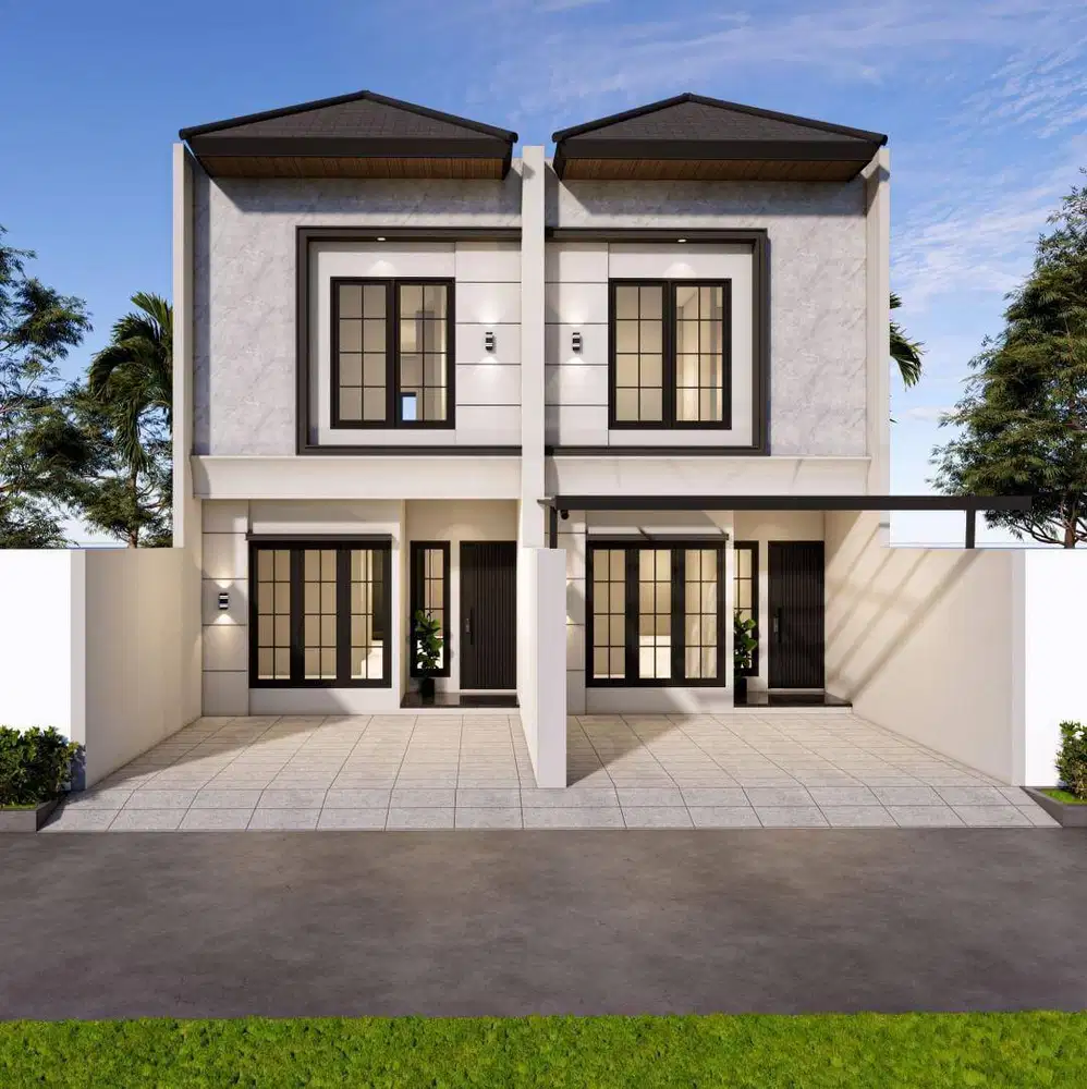 2 unit, Rumah baru di Wisma Mukti Klampis Semolo Barat