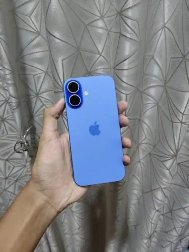 IPHONE 16 ULTRAMARINE 128 GB IBOX PEMAKAIAN 1 BULAN