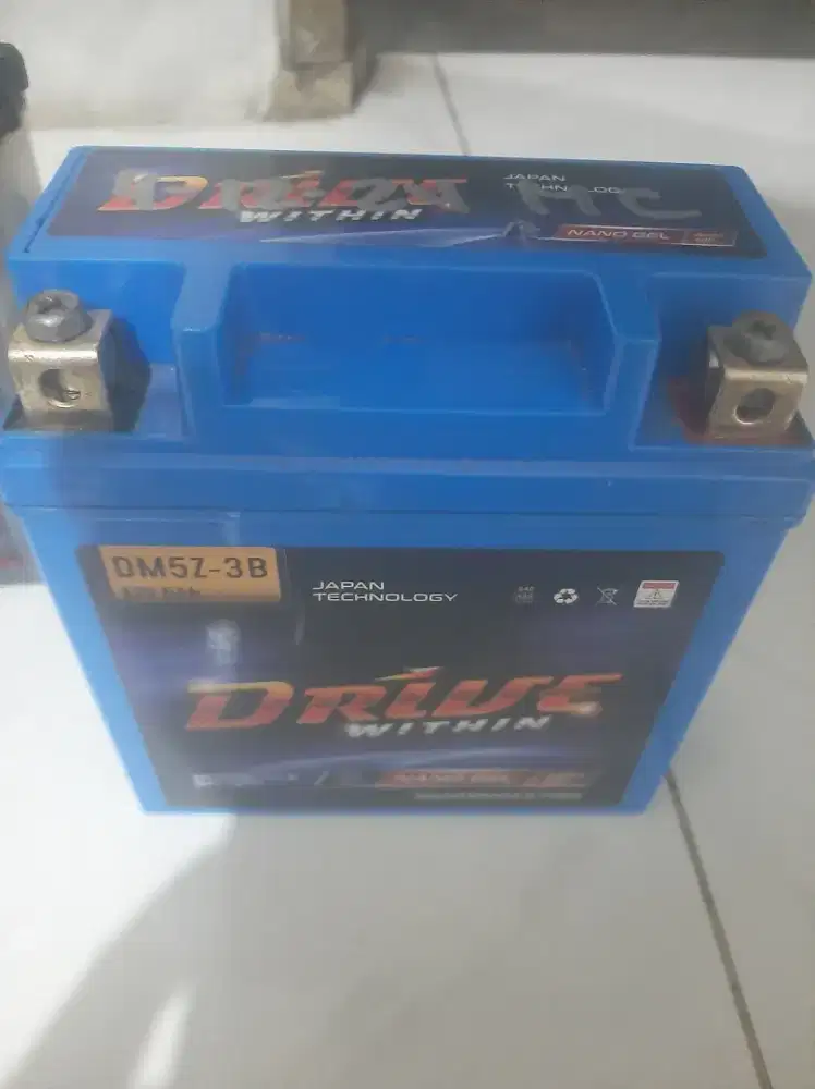 Aki motor 12v  BASAH DAN KERING