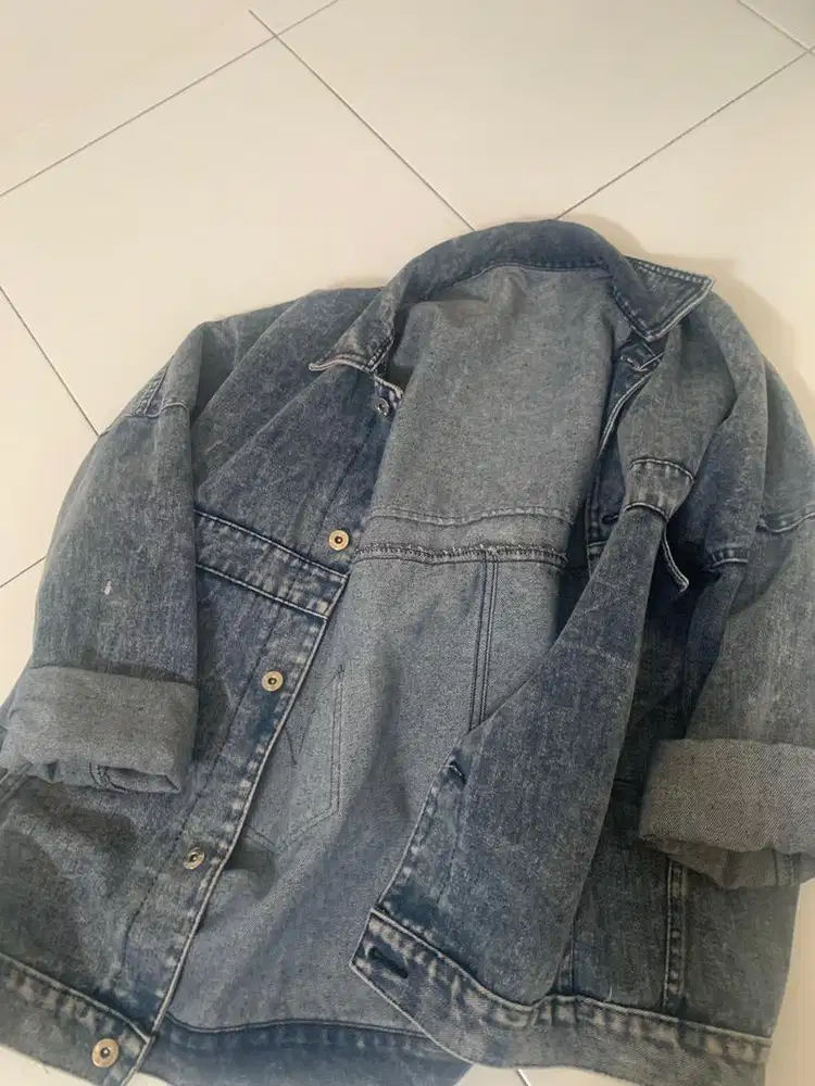 JAKET DENIM OVERSIZE