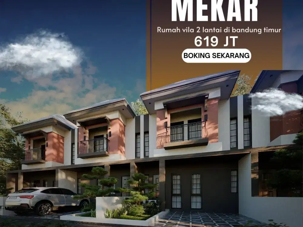 Rumah semi villa harga mulai 600juta bukit mekar indah bandung timur