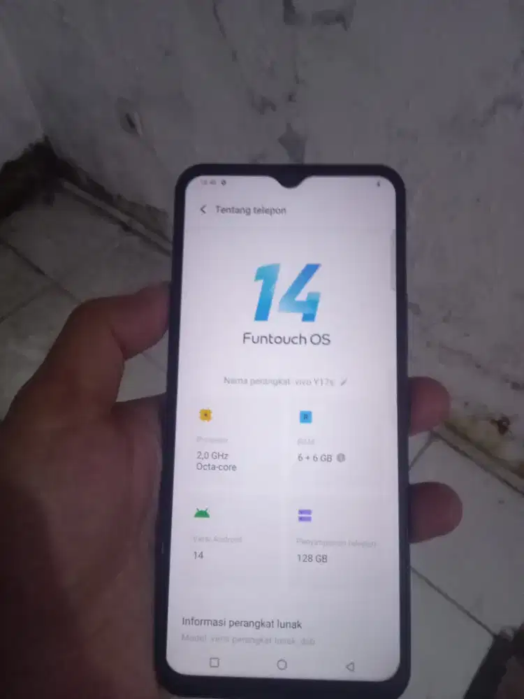 Vivo A17s ram 6 murah B