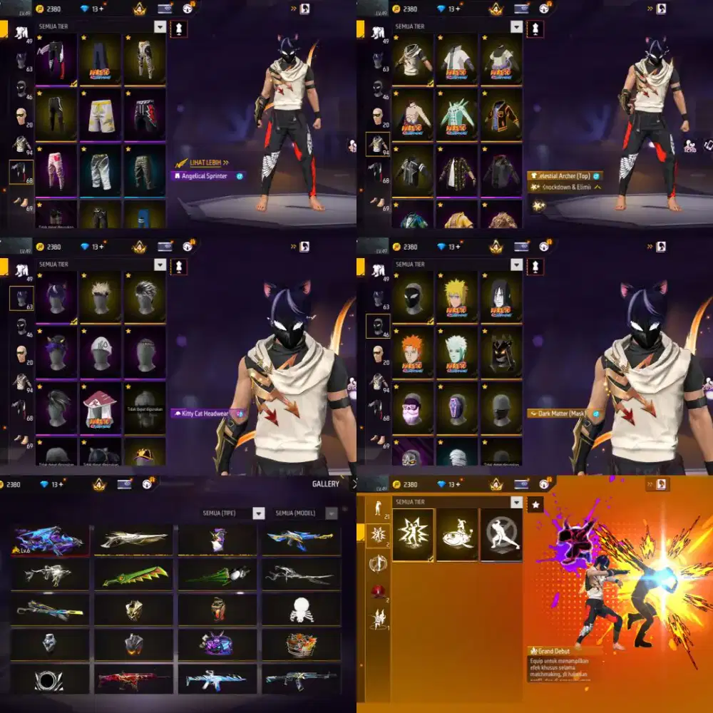 JUAL AKUN FF MURAH MERIAH YG MINAT LANSUNG INBOX AJA