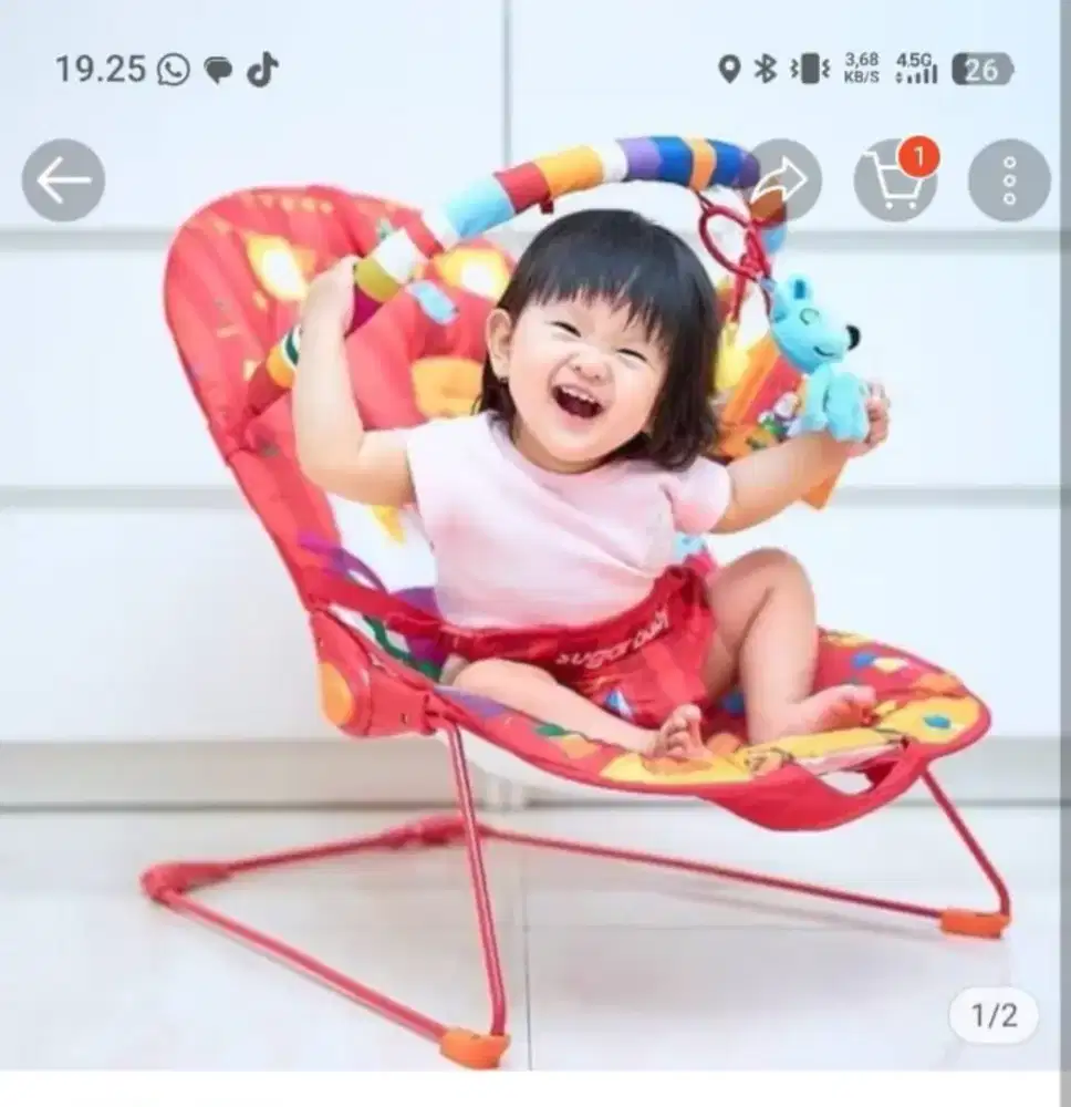Dijual baby bouncher merk Sugar Baby