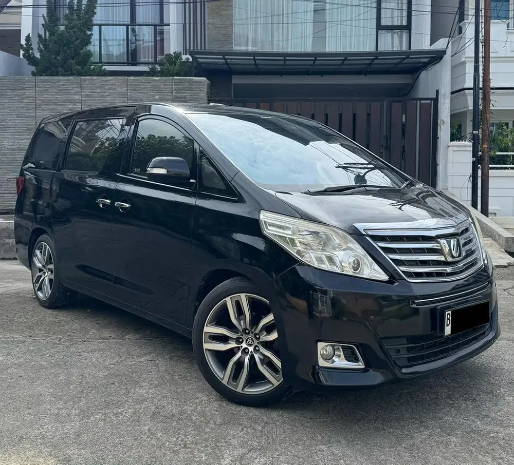 TOYOTA ALPHARD 2013 G ATPM PILOT SEAT HARGA CASH NETT
