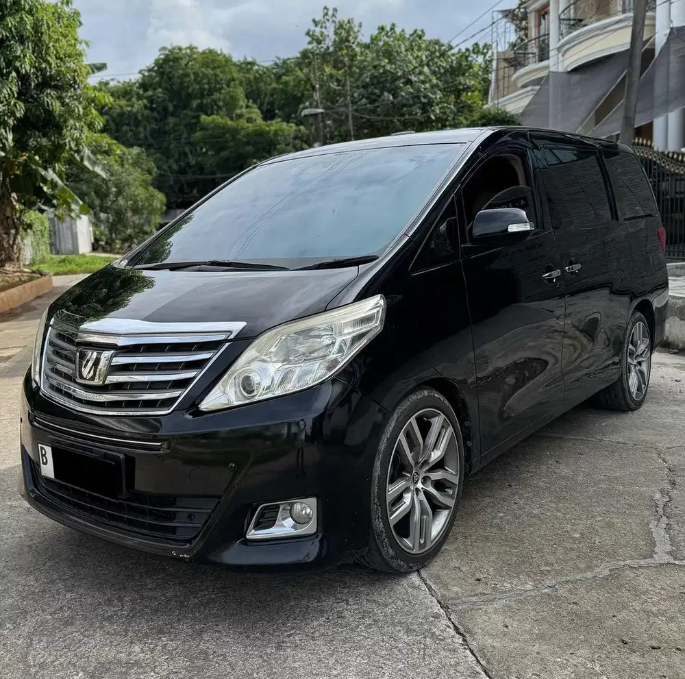 TOYOTA ALPHARD 2013 G ATPM PILOT SEAT HARGA CASH NETT