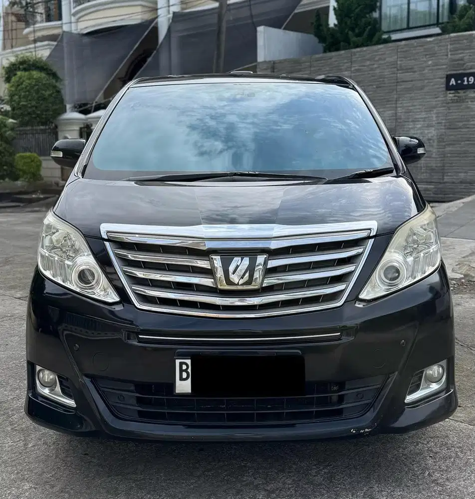 TOYOTA ALPHARD 2013 G ATPM PILOT SEAT HARGA CASH NETT