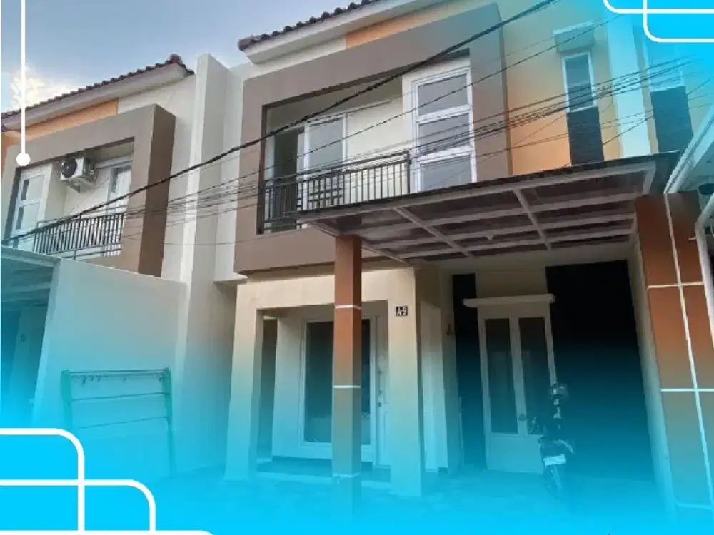 Rumah Dijual Pondok Melati Cluster Ready Stok Bekasi 2 Lantai Jatimurni Bekasi Syariah