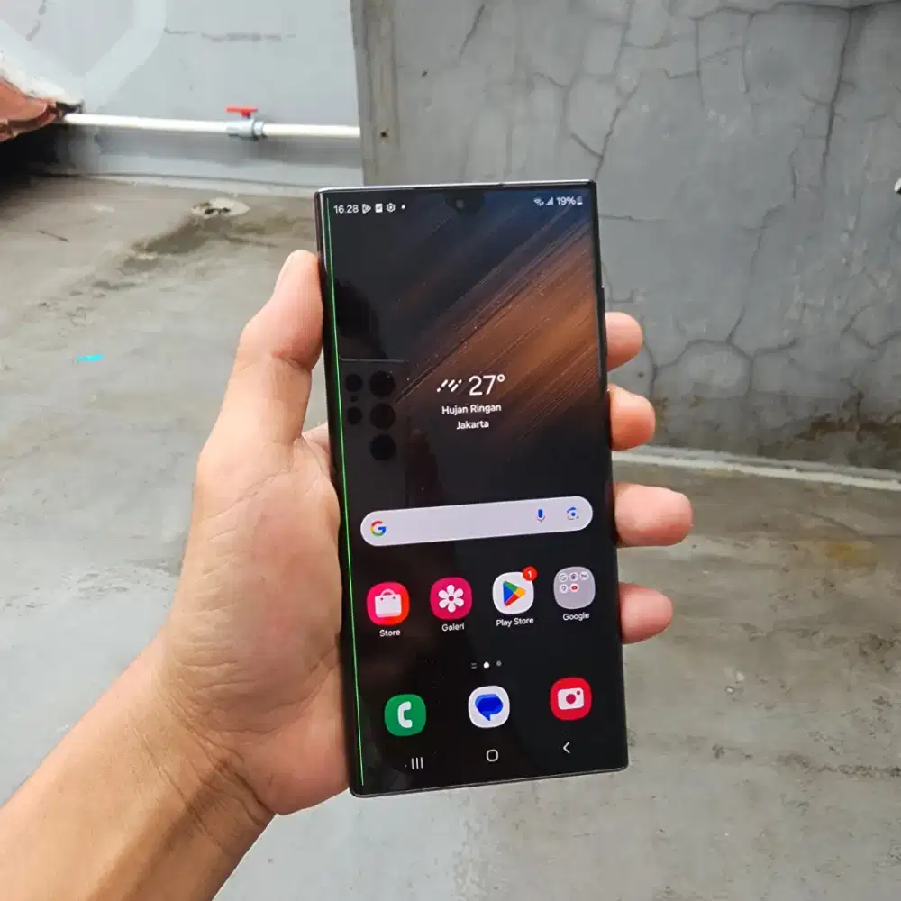 SAMSUNG GALAXY S22 ULTRA SEIN 5G 12/512 GB MINUS FUNGSI 100% NORMAL