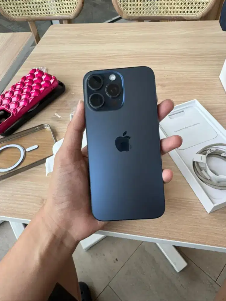 iphone 15 pro max 512 ibox blue titanium