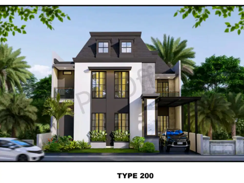 Unit Terbatas Hanya 1 Unit Rumah Primary 2 Lantai Design Modern Type 200 di Bukittinggi Sumatera Barat