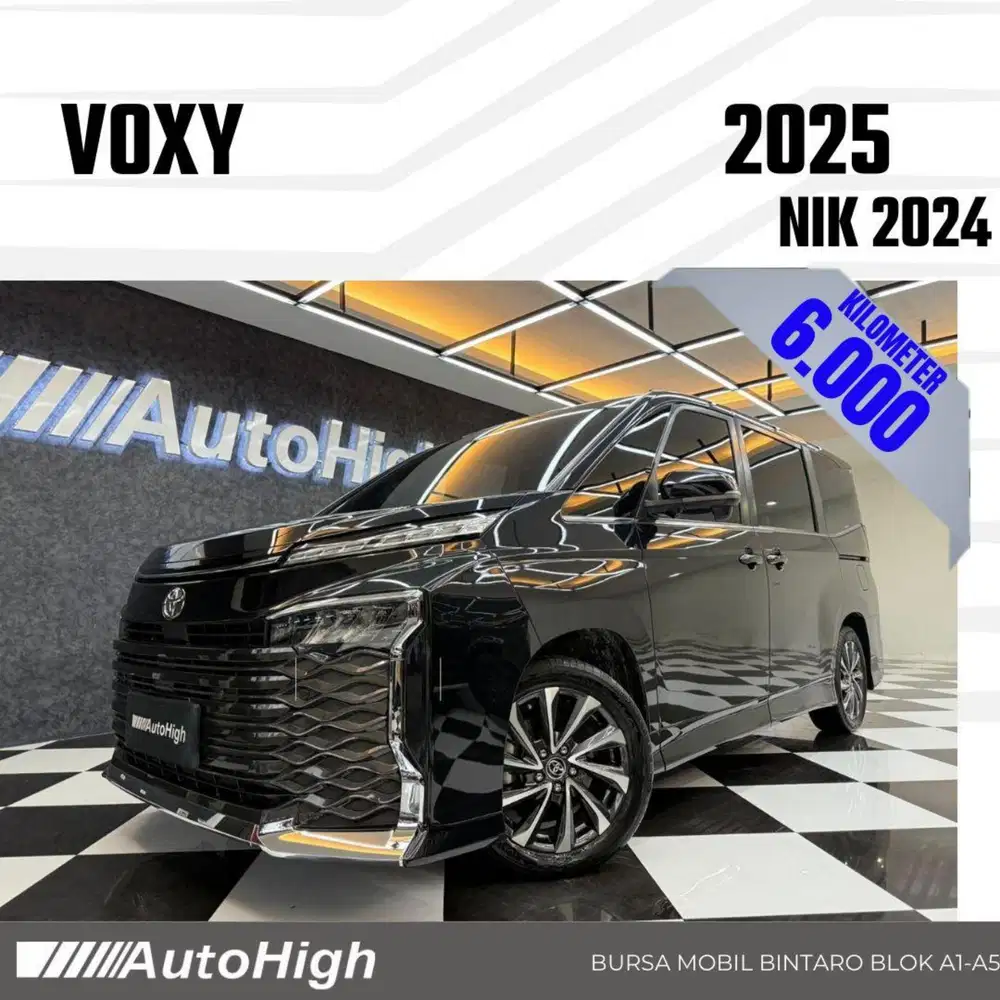 DP10% [Km6.000] Voxy 2024 Black Reg 2025 #AUTOHIGH