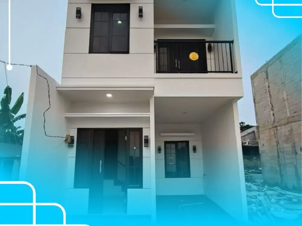 [MURAH] Jual Rumah Modern Classic Di Kalisari Pasar Rebo Jakarta Timur 3 Kamar Tidur