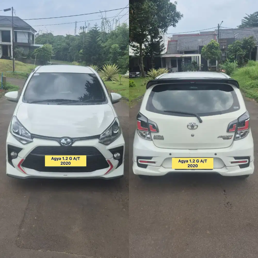 DIJUAL AGYA 1.2 G TRD SPORTIVO 2020 (TANGAN PERTAMA TANPA PERANTARA)