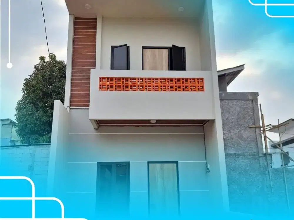 Dijual Rumah Industrial SIAP HUNI Pondok Kacang Timur Pondok Aren Tangsel [AR213]