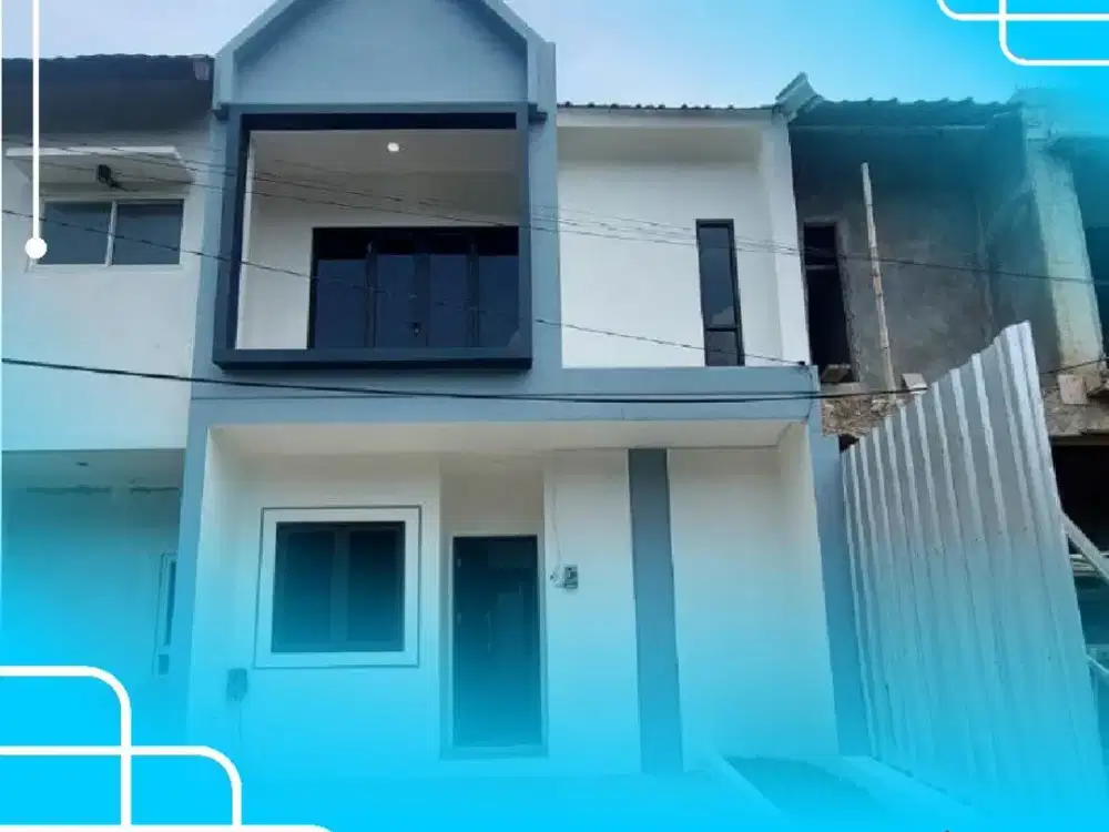 Rumah [AKSES 3 TOL] Perbatasan Pondok Cabe Pamulang TangSel Cirendeu dan Cinere Jakarta