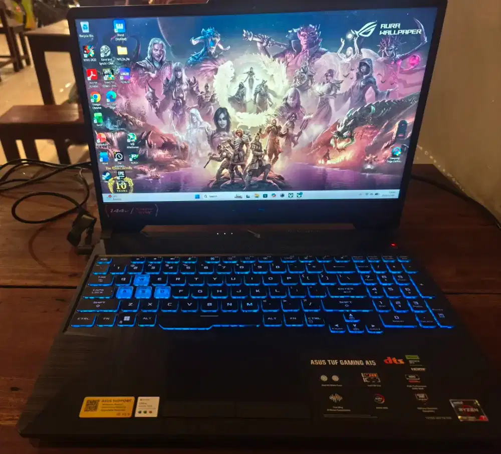 ASUS TUF GAMING FA506NCG/R7-7445HS/8GB/512GB SSD/RTX3050/156FHD