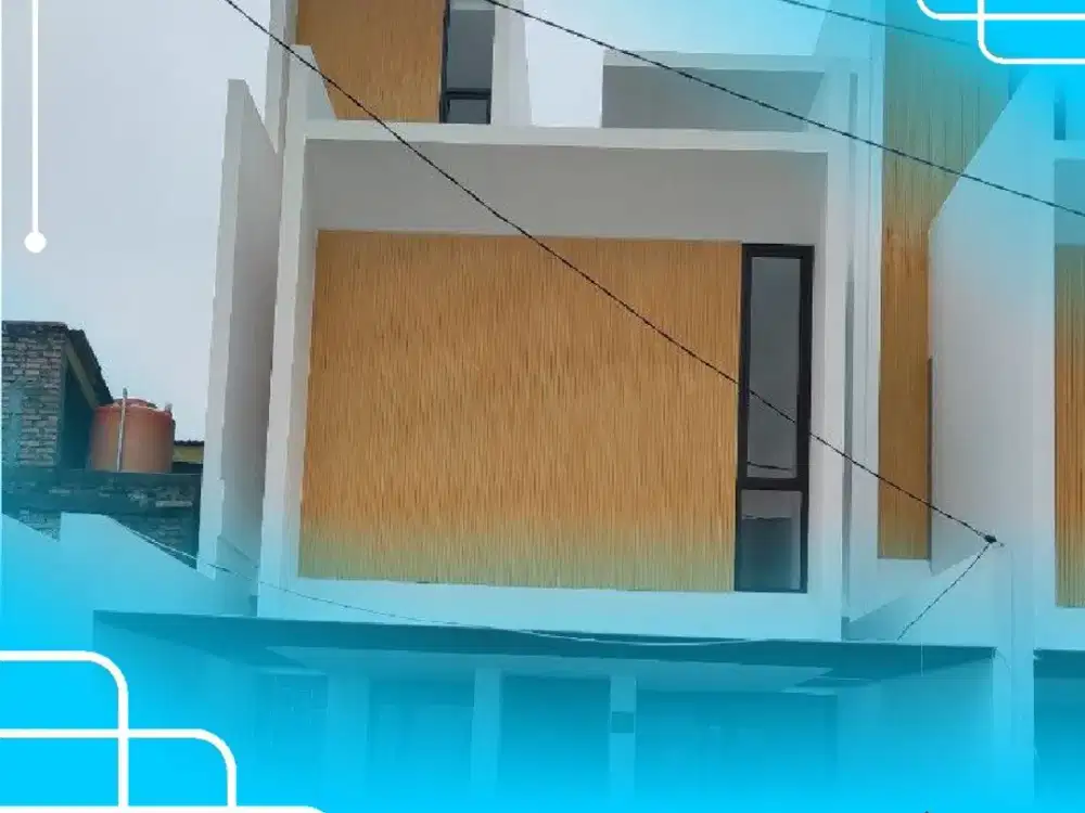 Rumah [MURAH] 3 Lantai Rooftop di Bintara Jaya Bekasi Bebas Banjir dekat Pondok Kopi Jakarta