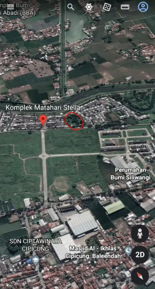 Dijual tanah strategis bebas banjir di Baleendah