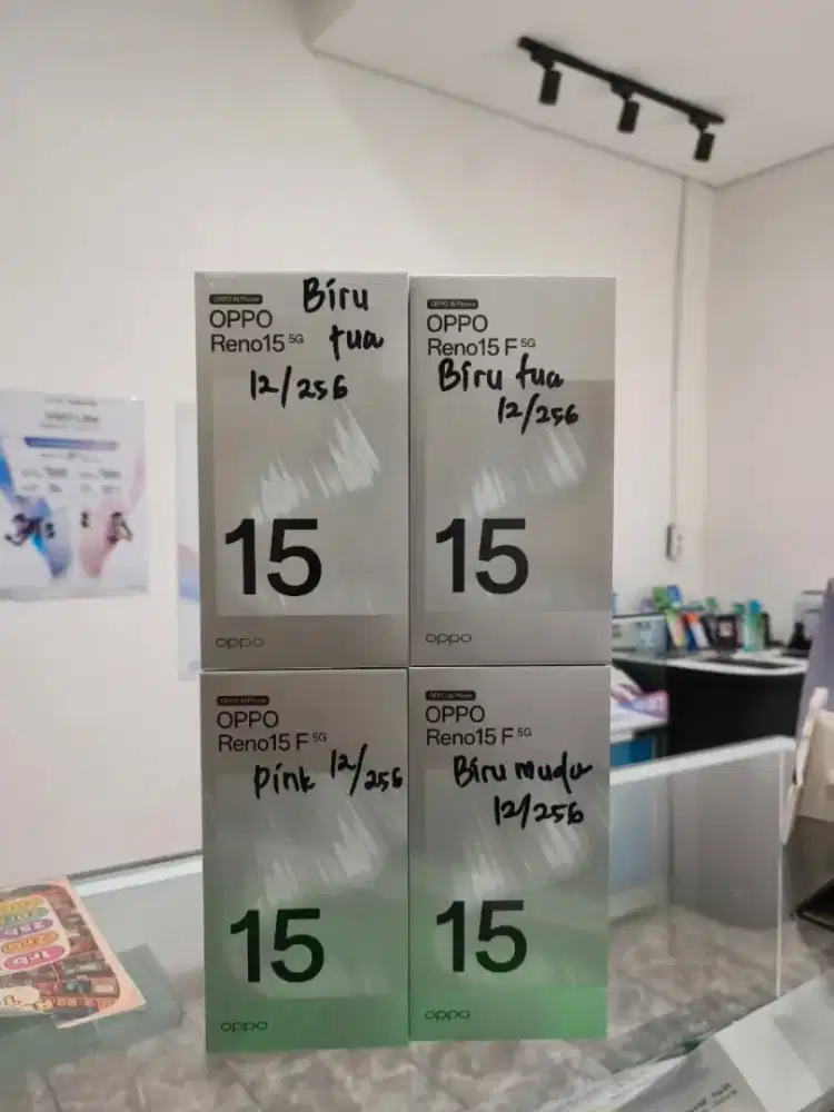 OPPO Reno 15 F 12/256GB Baru