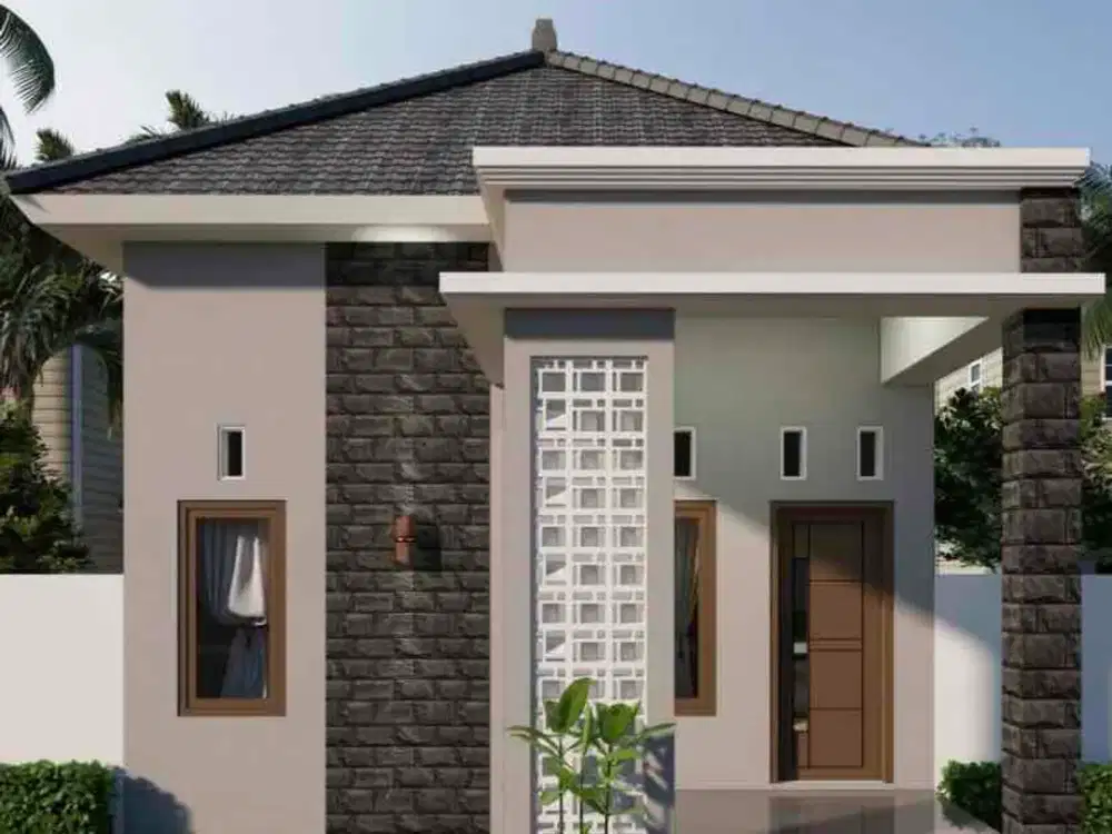Rumah murah minimalis modern kebumen