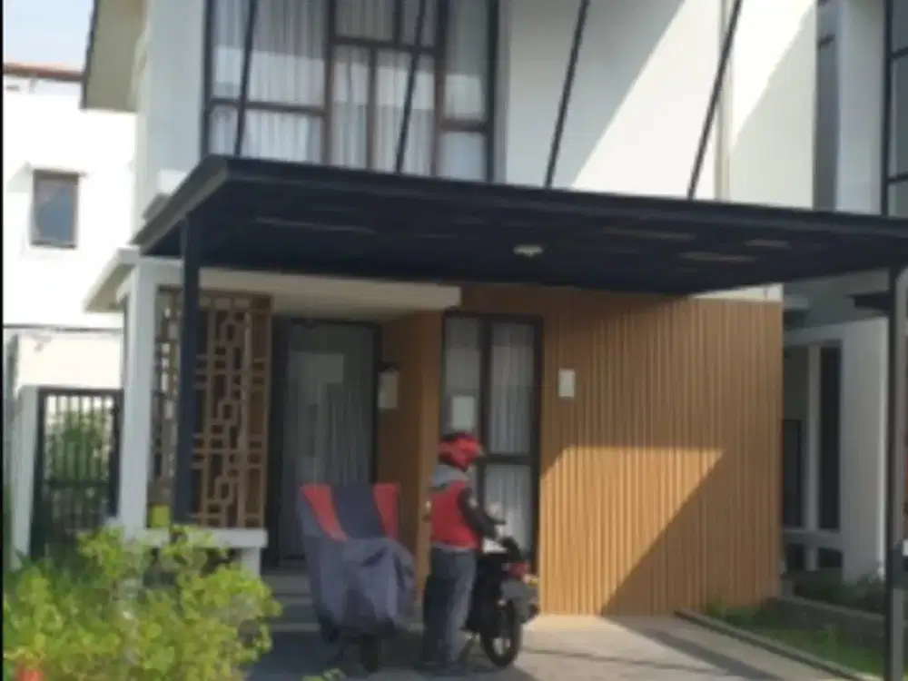 BANTING HARGA Gaji anda dibawah 15Jt pasti diapproved Bank Dijual rumah murah 2lantai di Cluster Mahakam Jakarta Garden City Jakarta Timur siaphuni