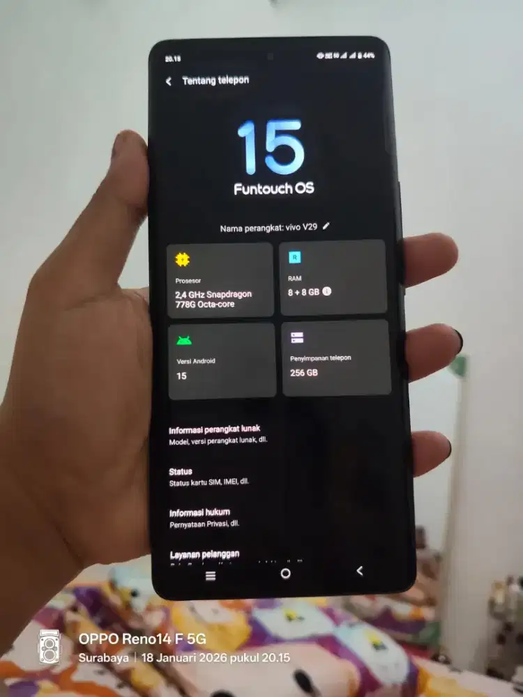 Butuh uang jual hp vivo v29 5G