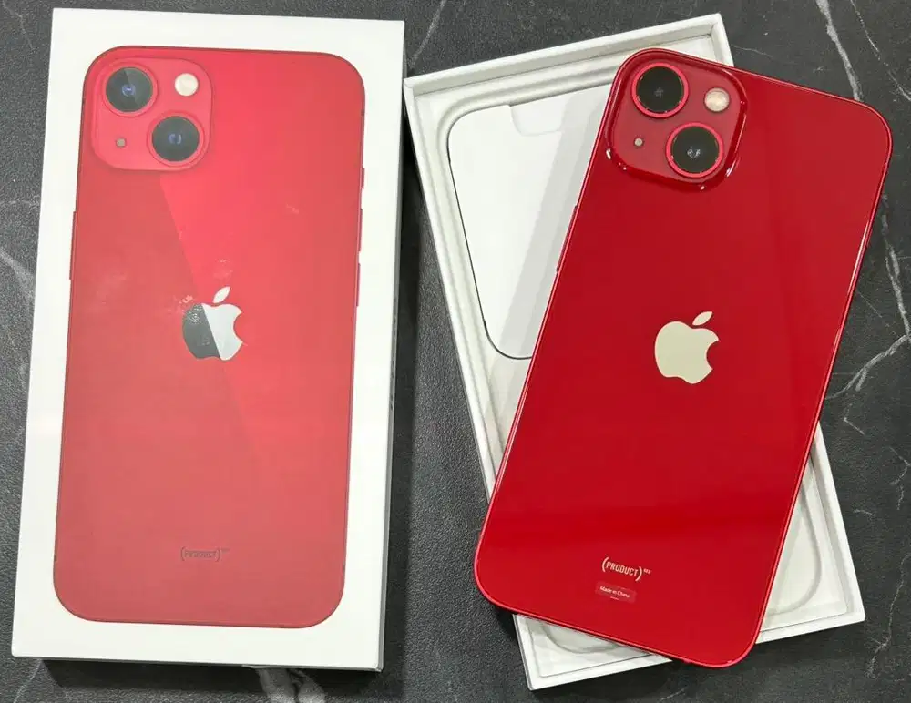 Iphone 13 128gb red Ibox normal fullset