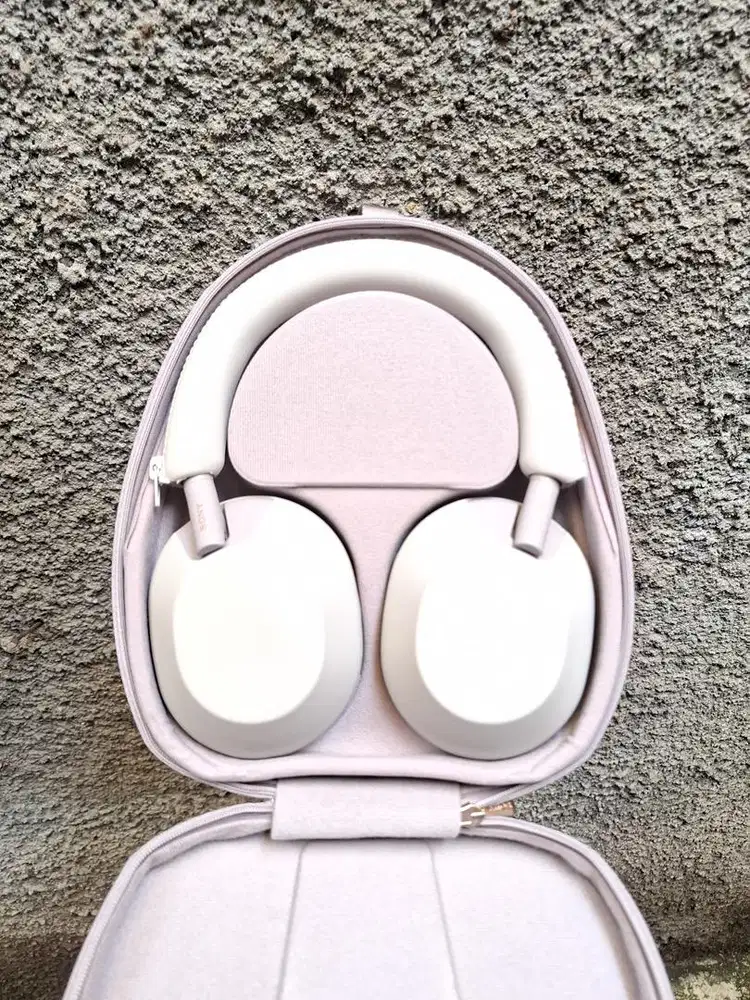 Headphone Sony WH-1000XM5 Smoky Pink Resmi Like New