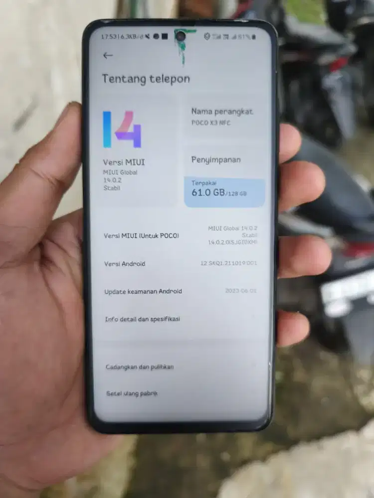 Poco X3 8/128GB Fullset