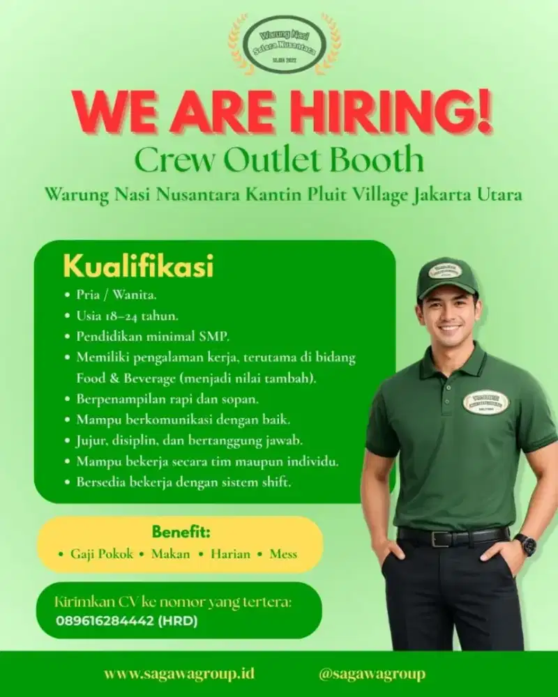 Loker Crew Outlet Booth