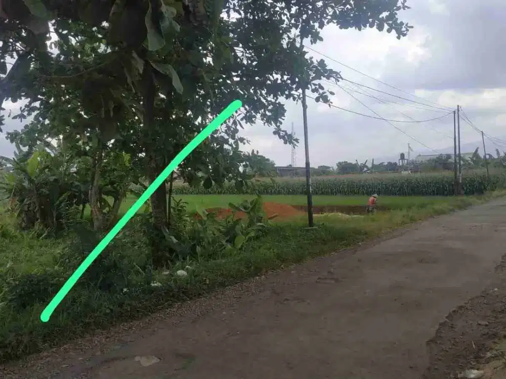 Tanah kosong strategis Pamijen Sokaraja dekat Rs Margono, kampus Kedokteran Unsoed Purwokerto