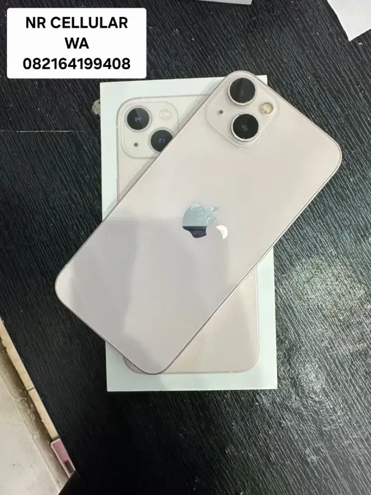 IPHONE 13 128 ALL OPERATOR PINK BH 92% (MULUSS)